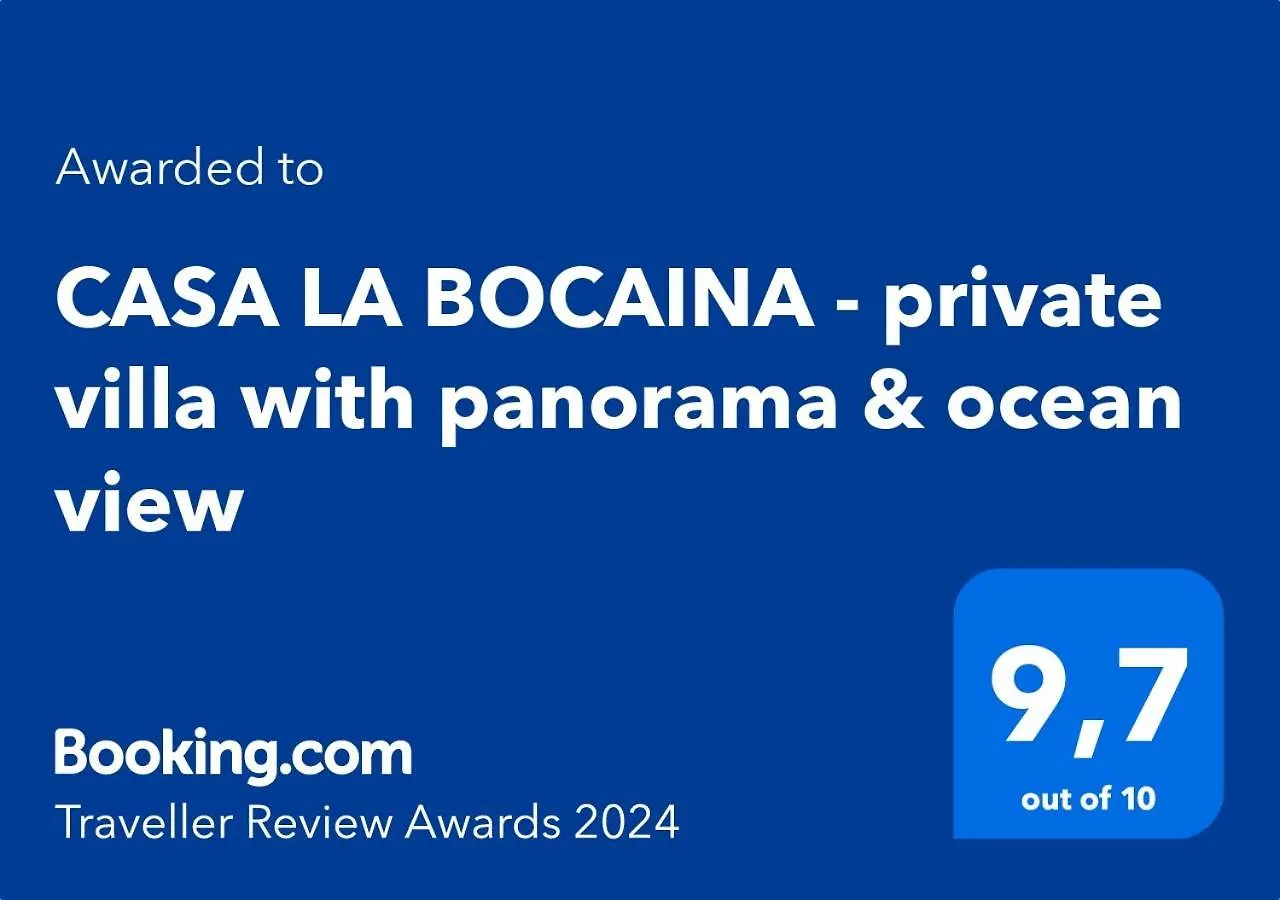 Casa La Bocaina - Private Villa With Panorama & Ocean View Villaverde  Španělsko